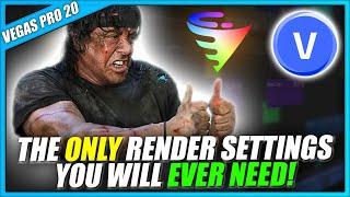 VEGAS Pro 20 - Absolute BEST render settings with Voukoder - ‍#149