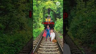 Train line may super heros🫡🫡#railwayline #cartoon #youtub