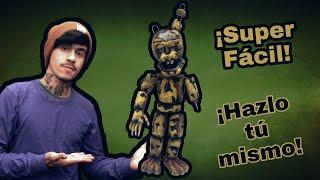 SCRAPTRAP figura FNaF | Five Nights at Freddy's tutorial DIY Foami CLAY animatronico