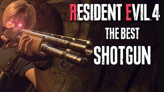 THE BEST SHOTGUN in RESIDENT EVIL 4 REMAKE PROFESSIONAL