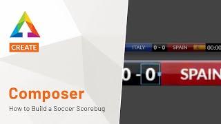 Singular's Composer: How to Build a Soccer Scorebug