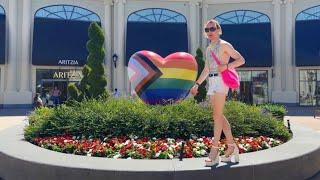 Crossdressing in Public: MTF Crossdresser Shops at McArthurGlen Vancouver Airport Outlet Mall