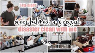 *mobile home* DISASTER CLEAN WITH ME // real life cleaning motivation // sunday reset