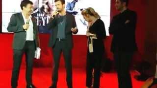 Kivanc , farah , Hilal Saral ,ece yörenç in cannes t.v festival (1)