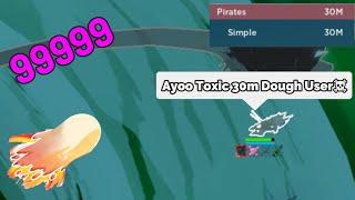 POV: Be Like 30m Bounty Using Dough No SKills - 30m Bounty Hunting ︱Blox Fruits