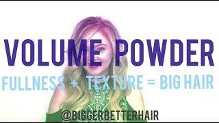 Volume Powder | Bigger Better Hair Favorite | Design Me Puff Me Volume Powder