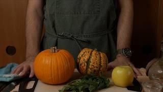 ASMR Cooking - Stuffed Pumpkins and Infused Vodka White Russian