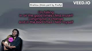 Shallow (Lady Gaga & Bradley Cooper) Karaoke [Male part cover by Foofy]