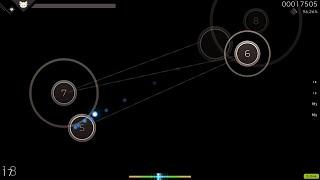 osu! Hitting a 6,8⭐ jump pattern