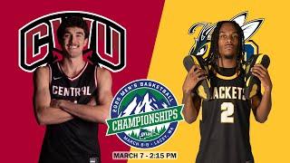 GNAC MBB Championships - Semifinals - #5 MSUB vs. #1 CWU