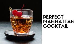 Perfect Manhattan Cocktail recipe