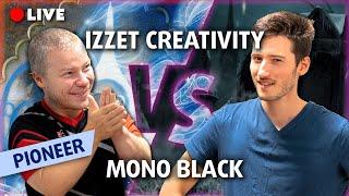 First Ever Feature Match Live | Izzet Creativity vs Mono Black Aggro