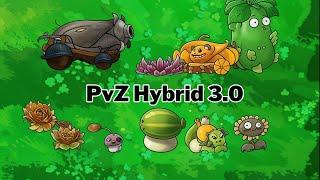 PvZ Hybrid 3.0 - Meet the new plants Meet the new plants in the hybrid version of Plants vs. Zombies