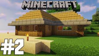 Starter House - Minecraft Survival Island Timelapse S1 EP2