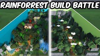 RAINFORREST BUILD BATTLE in BLOXBURG