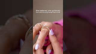 She believed. She achieved. She sparkled in Lab Diamonds. | GIVA Jewellery
