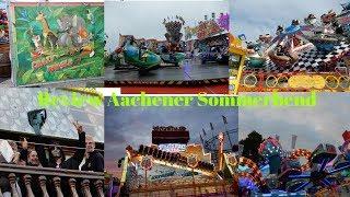 Review Öcher Sommerbend (Kermis Aken)Aachen 2019 4K (60FPS)