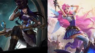 Caitlyn - " Seraphine eu posso pedir um autógrafo ou seria inadequado?"