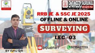 SURVEYING  II RRB JE  II SSC JE II STATE  AE/ JE  II QUALIFIER