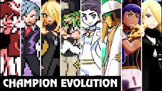 Pokémon Game : Evolution of Champion Battles (1996 - 2021)