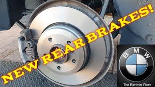 How to Change Rear Brake Rotors/Disc's and Pads BMW 525i e60/e61