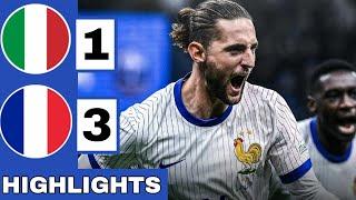 Italy vs France (1-3) Extended HIGHLIGHTS | UEFA Nations League