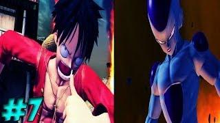 "J-Stars Victory Vs." "LUFFY VS FRIEZA" Close Range Vs Long Range Attacks !