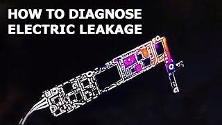 How to diagnose low current 50mA electric leakage with Union Repair thermal imager