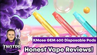 Honest Review! KMose GEM 600 Disposable Pods