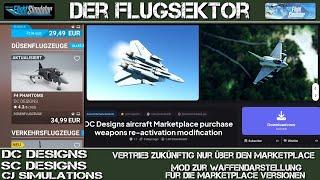 Flightsimulator2020: DC- , SC Designs und CJ Sim.  - WaffenMod für die MS Shop Versionen  [deutsch]