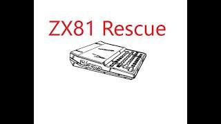 Rescue another ZX81   and advice to buyers