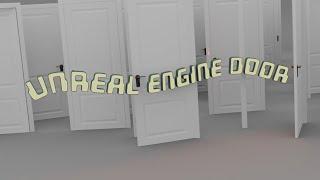 Door Unreal Engine 4 Blender 2.8 - Дверь которую ты можешь открыть