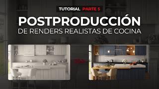 Cómo Renderizar una Cocina con V-Ray - Tutorial 5 - Postproducción