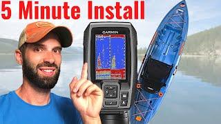 Garmin Striker 4 Kayak Setup