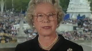 The Queen's live broadcast re Diana's Death (BBC1, 1997)