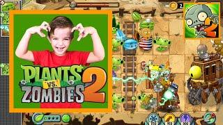 Plants vs Zombies 2 Wild West BOSS