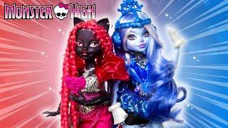 A Double Diva Makeover! Let's Restyle Monster High G3 Skulltimate Secrets Abbey & Core Catty Noir