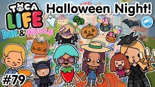 Toca Life City | Halloween Night!? #79 (Dan and Nicole series) Toca Boca