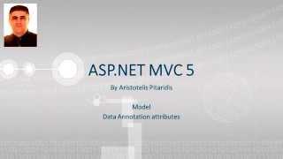 ASP.NET MVC 5 : 3.8 Model - Data Annotation attributes