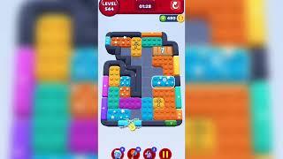 Color Block Jam Level 544 Walkthrough Solution