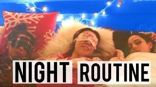 WINTER NIGHT ROUTINE | Niki and Gabi
