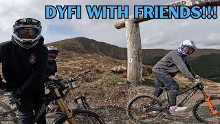 DYFI LAPS WITH THE CREW