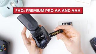 Commonly asked questions about Tenergy's Premium Pro AA and AAA batteries