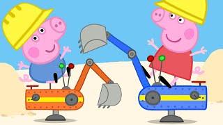 Diggerland Amusement Theme Park for Kids with Peppa Pig