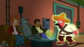 Bender mexicano - Futurama