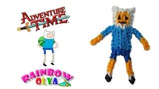 ФИНН - Время Приключений из резинок на крючке без станка | Finn Adventure Time Rainbow Loom