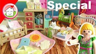 Playmobil Babyzimmer - Sylvanian Families Baby Room - Babyausstattung - Familie Hauser