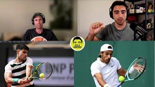 TECHNIQUE TALK: Alcaraz, Tsitsipas, Musetti Backhands, Mensik, Zverev, Rune Forehands | Mailbag