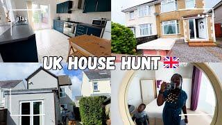 Buying Our New Home in the Uk  Pt 1 | House Tour of Old Builds | Living in Swansea, Uk 