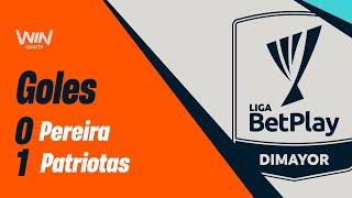 Pereira vs. Patriotas (goles) | Liga BetPlay Dimayor 2024-2 | Fecha 11